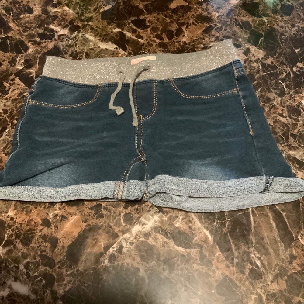 SO girls Jean shorts size 7 color blue #2